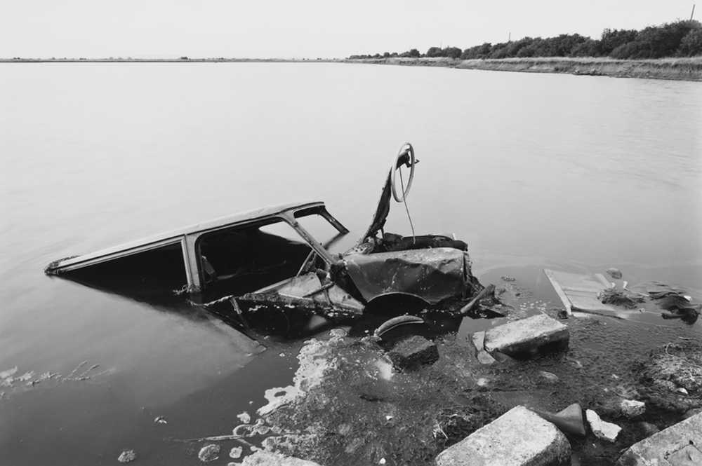 *Figure 5. Rotting car, Cliffe Lagoon (Godwin, 1985, p. 111)*